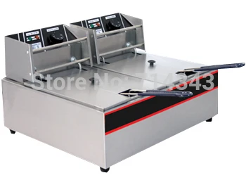 RY-DF82 12L Desktop double FRYER, counter top electric 2 tank fryer (2 basket), frying pan 2 tank fryer*6L
RY-DF82 12L Desktop double FRYER, counter top electric 2 tank fryer (2 basket), frying pan 2 tank fryer*6L