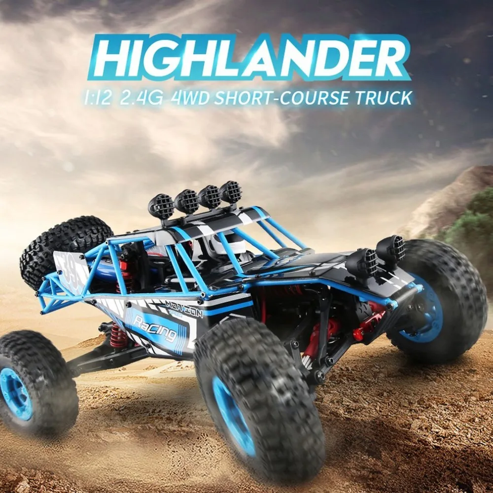 JJRC Q39 RC Car HIGHLANDER 1:12 4WD RC Desert Truck RTR 35km/H Fast Speed High-Torque Servo 7.4V 1500mAh LiPo Off Road Cars
JJRC Q39 RC Car HIGHLANDER 1:12 4WD RC Desert Truck RTR 35km/H Fast Speed High-Torque Servo 7.4V 1500mAh LiPo Off Road Cars