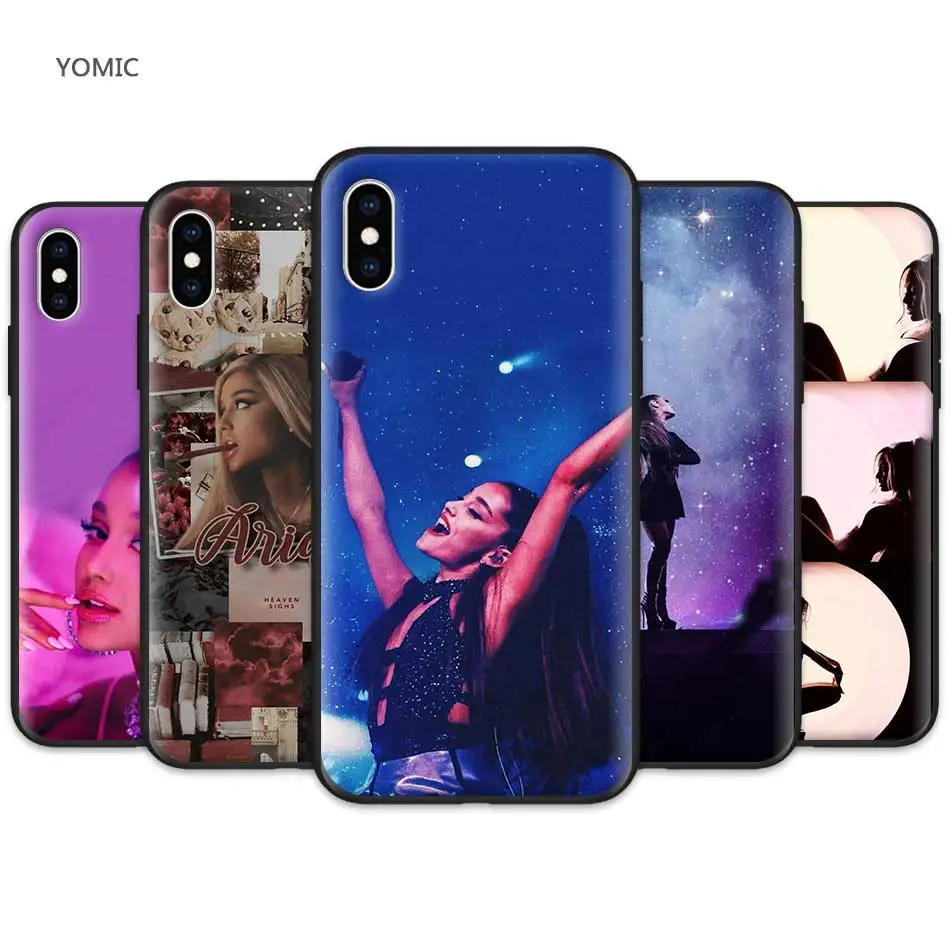 mobile phone Case Cover for Apple iPhone XR 7 8 6 6S Plus X XS MAX 5 5S SE Black Silicone Soft TPU Case Ariana Grande
mobile phone Case Cover for Apple iPhone XR 7 8 6 6S Plus X XS MAX 5 5S SE Black Silicone Soft TPU Case Ariana Grande