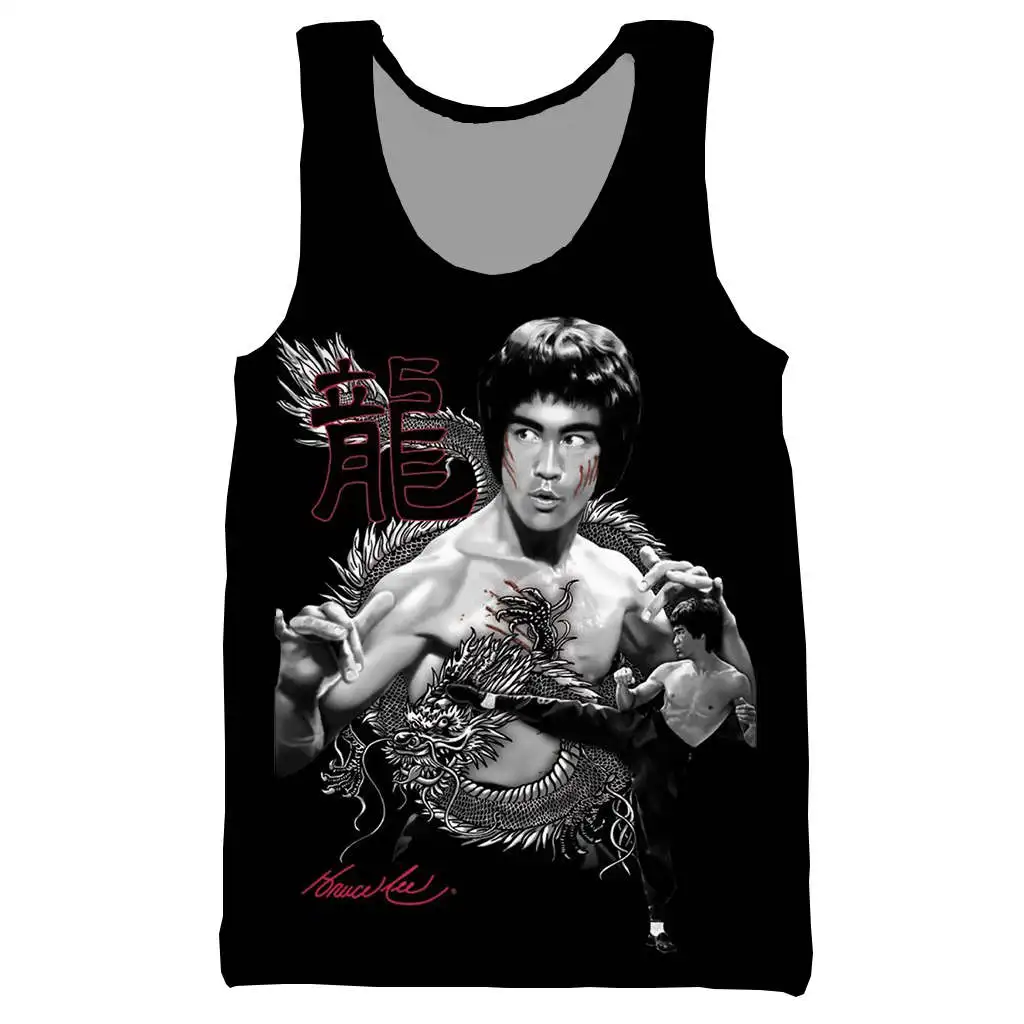 Bruce Lee 3D printed tank top for men fashion summer tank top work out men women tank tops halter tank top
Bruce Lee 3D printed tank top for men fashion summer tank top work out men women tank tops halter tank top