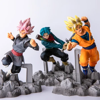 12cm Anime DragonBall Super Soul X Soul Son Goku Trunks Pink Black Goku PVC Figures Model Toys 3 in 1 Dragon Ball Z
12cm Anime DragonBall Super Soul X Soul Son Goku Trunks Pink Black Goku PVC Figures Model Toys 3 in 1 Dragon Ball Z