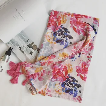 Hot sale print colour flower tassels shawls Muslim hijab woman scarf/scarves pashmina bandana silk scarf Free Shipping 10pcs/lot
Hot sale print colour flower tassels shawls Muslim hijab woman scarf/scarves pashmina bandana silk scarf Free Shipping 10pcs/lot