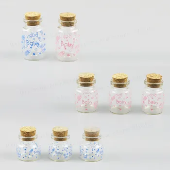 Promotion 10ml 15ml 20ml Mini Glass Bottle with Cork with blue pink printing Display Containers for Wedding Gift Pendant Using
Promotion 10ml 15ml 20ml Mini Glass Bottle with Cork with blue pink printing Display Containers for Wedding Gift Pendant Using