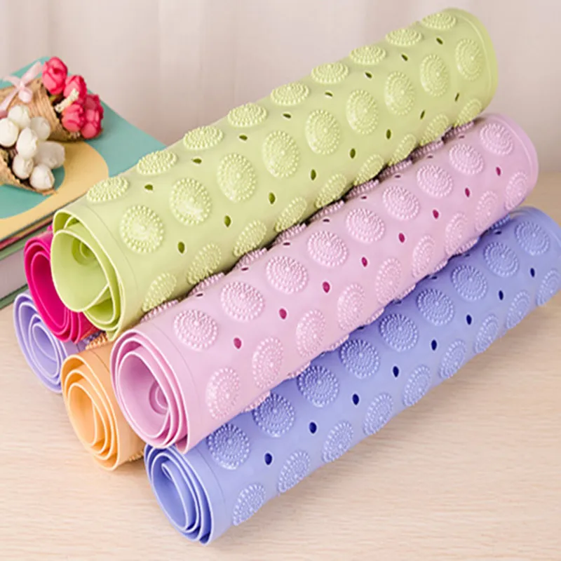 Silicone Anti Slip Bath Mat PVC Suction Anti Non Slip Cup Bath Shower Bathmat Floor Mat Home Hotel Pub Carpet tapete de silicone
Silicone Anti Slip Bath Mat PVC Suction Anti Non Slip Cup Bath Shower Bathmat Floor Mat Home Hotel Pub Carpet tapete de silicone