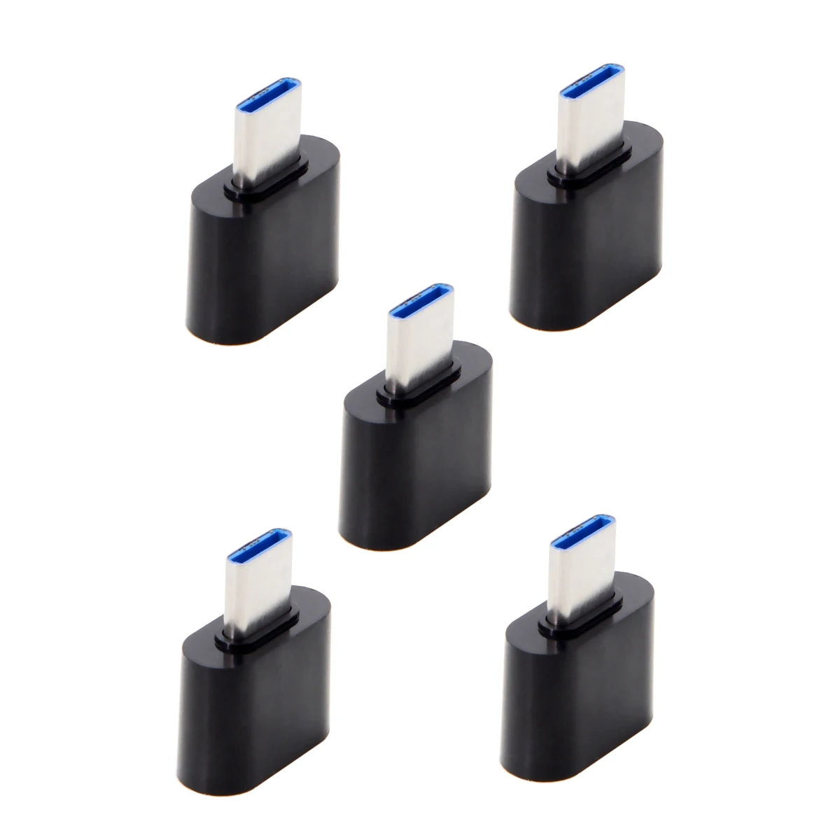 CYDZ 5pcs USB-C Type-C to USB 2.0 OTG Adapter for Laptop & Tablet & Cell Phone USB Cable & Flash Disk & Mouse White Black
CYDZ 5pcs USB-C Type-C to USB 2.0 OTG Adapter for Laptop & Tablet & Cell Phone USB Cable & Flash Disk & Mouse White Black