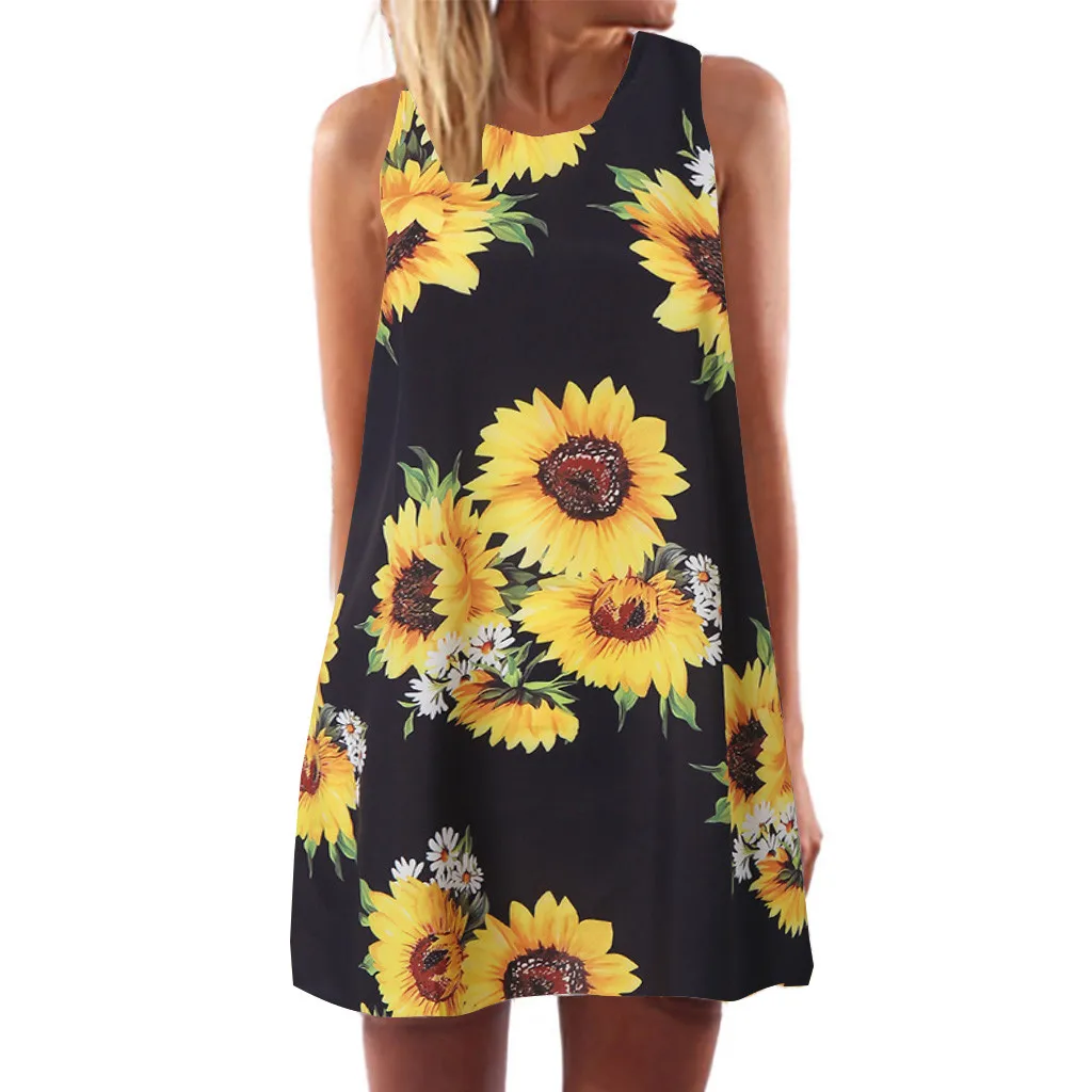 Vintage Boho Women Summer Dress Sleeveless Beach Printed Short Mini Dress summer dresses 2019 beach dresses vestidos de verano
Vintage Boho Women Summer Dress Sleeveless Beach Printed Short Mini Dress summer dresses 2019 beach dresses vestidos de verano