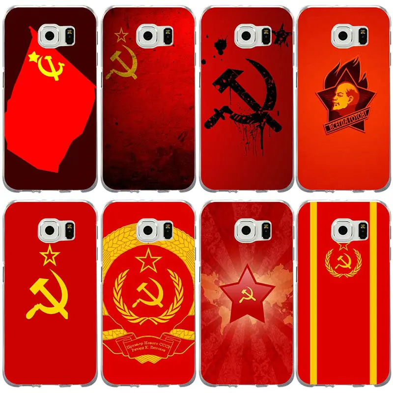 Hot USSR Soviet Emblem Soft TPU Mobile Phone Cases for Samsung Galaxy Note 3 4 5 8 S3 S4 S5 Mini S6 S7 S8 S9 S10 Lite Edge Plus
Hot USSR Soviet Emblem Soft TPU Mobile Phone Cases for Samsung Galaxy Note 3 4 5 8 S3 S4 S5 Mini S6 S7 S8 S9 S10 Lite Edge Plus