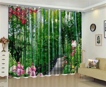 3d Curtain Beautiful Scenery Of The Fresh Bamboo Corridor 3D Landscape Curtains Exquisite Practical Blackout Curtains
3d Curtain Beautiful Scenery Of The Fresh Bamboo Corridor 3D Landscape Curtains Exquisite Practical Blackout Curtains