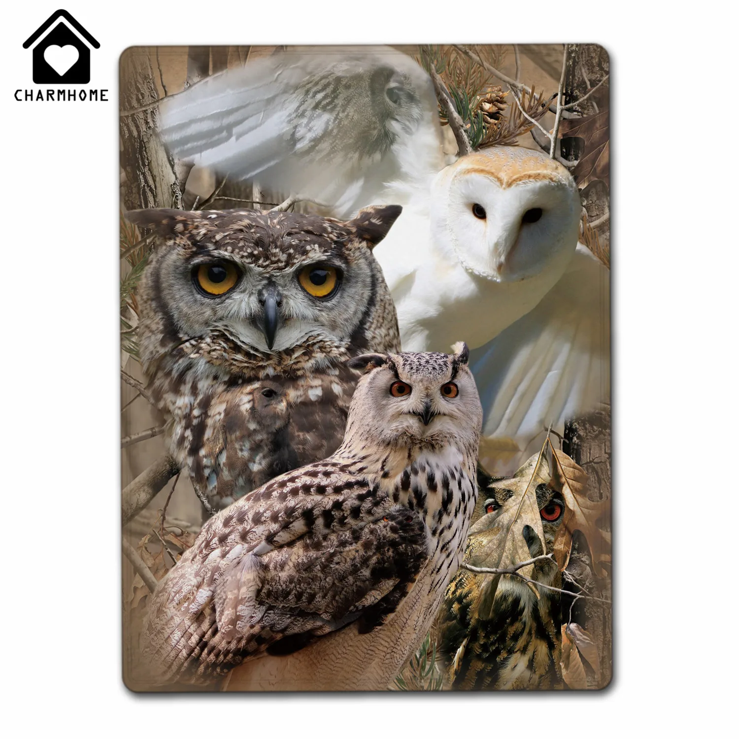 CHARMHOME 2017 New Blanket Custom 150x200cm Flannel Fleece Fabric Blanket Owls Sofa Bed Throw Blanket Kid Adults Warm Blanket
CHARMHOME 2017 New Blanket Custom 150x200cm Flannel Fleece Fabric Blanket Owls Sofa Bed Throw Blanket Kid Adults Warm Blanket