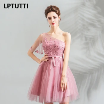 LPTUTTI Lace One-Shoulder New Woman Plus Size Social Festive Elegant Formal Prom Party Gowns Fancy Short Luxury Cocktail Dresses
LPTUTTI Lace One-Shoulder New Woman Plus Size Social Festive Elegant Formal Prom Party Gowns Fancy Short Luxury Cocktail Dresses