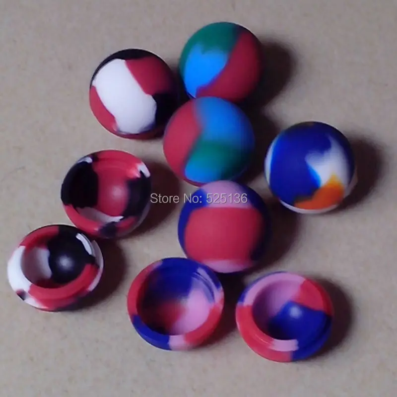 2014 Newest Silicone Container Non-stick Ball Silicone Jars For Wax Bho Oil Vaporizer Silicon Jars Dab Wax Container e cigarette
2014 Newest Silicone Container Non-stick Ball Silicone Jars For Wax Bho Oil Vaporizer Silicon Jars Dab Wax Container e cigarette