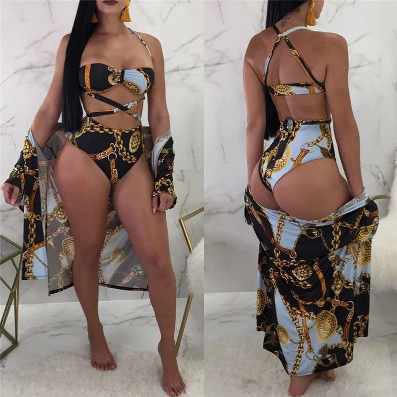 Sexy 2019 Women Two-Piece Swimsuits Bikini Sets Printed 2Pcs Strap Crop Tops+Shorts Ladies Bathing Suit Beachwear Swimwear
Sexy 2019 Women Two-Piece Swimsuits Bikini Sets Printed 2Pcs Strap Crop Tops+Shorts Ladies Bathing Suit Beachwear Swimwear