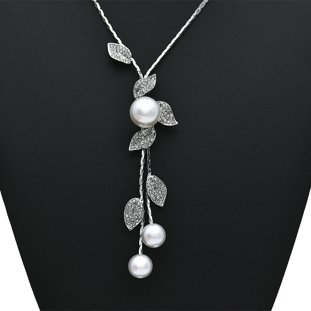 White Pearl Flower Necklaces for Women Silver Color Chain Long Necklace Pendant Jewelry Accessories Trendy Kolye
White Pearl Flower Necklaces for Women Silver Color Chain Long Necklace Pendant Jewelry Accessories Trendy Kolye