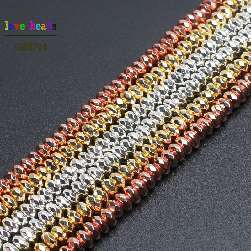 4*2mm Faceted Rondell Hematite Beads Natural Stone Beads For Jewelry Making 180pcs/lot Spacer Beads Diy Jewelry
4*2mm Faceted Rondell Hematite Beads Natural Stone Beads For Jewelry Making 180pcs/lot Spacer Beads Diy Jewelry