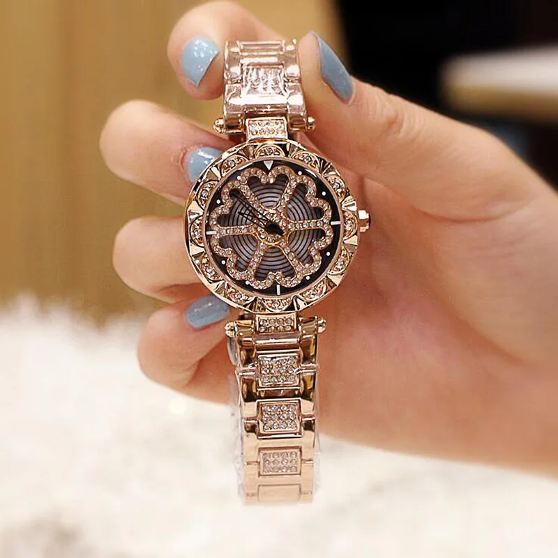 Lady Wristwatch Female Girl Clock Rotating Dial Relogio Feminino Top Brand Luxury Diamond Rose Gold Watch Woman Quartz Watches
Lady Wristwatch Female Girl Clock Rotating Dial Relogio Feminino Top Brand Luxury Diamond Rose Gold Watch Woman Quartz Watches