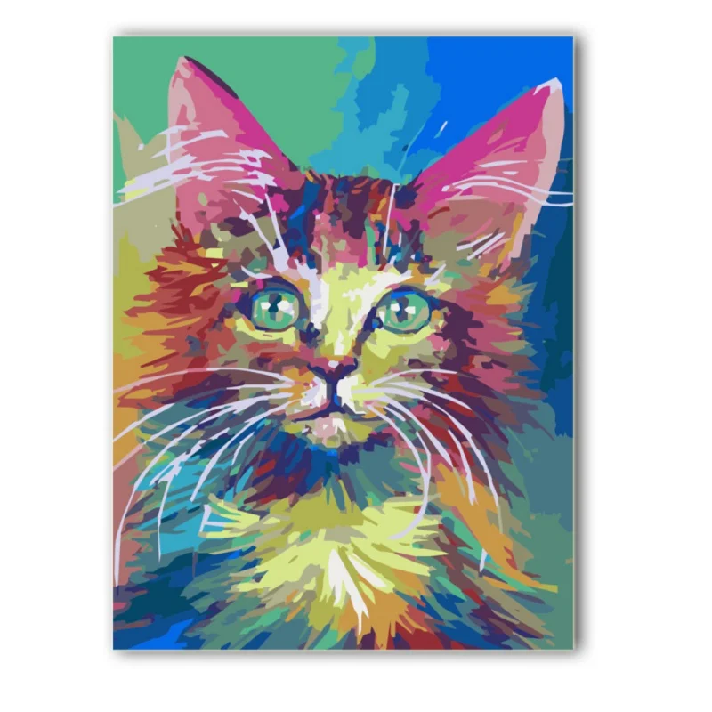 Framed Picture Painting By Numbers Abstract Animal Cat Diy Oil Painting On Canvas Home Decoration Kids Gift Bedroom Living Room
Framed Picture Painting By Numbers Abstract Animal Cat Diy Oil Painting On Canvas Home Decoration Kids Gift Bedroom Living Room
