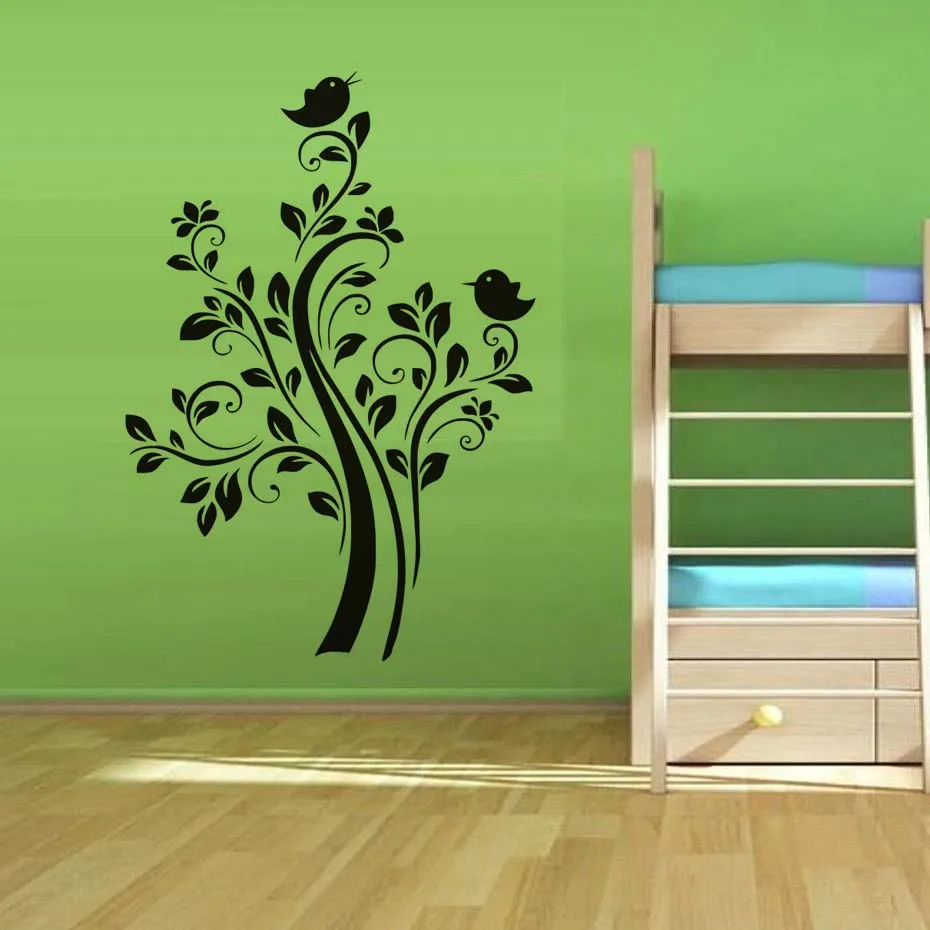 Two Birds On The Tree wall Sticker JD3719B1-5