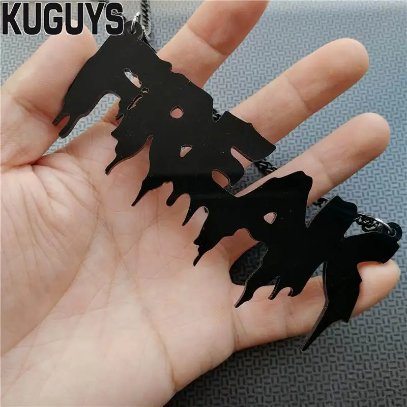 KUGUYS Trendy Gril's Jewelry Letter "FREAK" Pendant Necklace for Women HipHop Mens Necklace Sweater Chain Fashion Accessories
KUGUYS Trendy Gril's Jewelry Letter "FREAK" Pendant Necklace for Women HipHop Mens Necklace Sweater Chain Fashion Accessories
