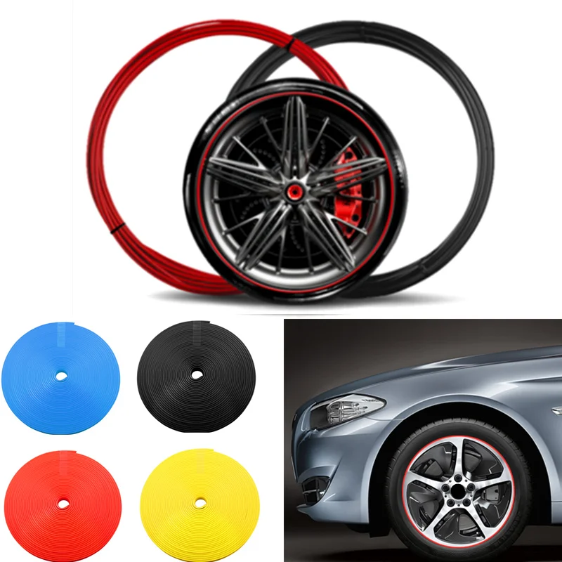 8m Car Hub Trim Decor Anti Collision Strip Wheel Rim Protector Ring Wheel Tire Edge Changer Guard Moulding Trim Tape Sticker
8m Car Hub Trim Decor Anti Collision Strip Wheel Rim Protector Ring Wheel Tire Edge Changer Guard Moulding Trim Tape Sticker