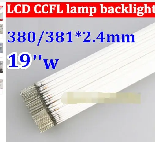 Free shipping Super light Universal 19 inch 4:3 Backlight CCFL Lamps 381mm/380*2.4mm for LCD Monitor Free Shipping
Free shipping Super light Universal 19 inch 4:3 Backlight CCFL Lamps 381mm/380*2.4mm for LCD Monitor Free Shipping