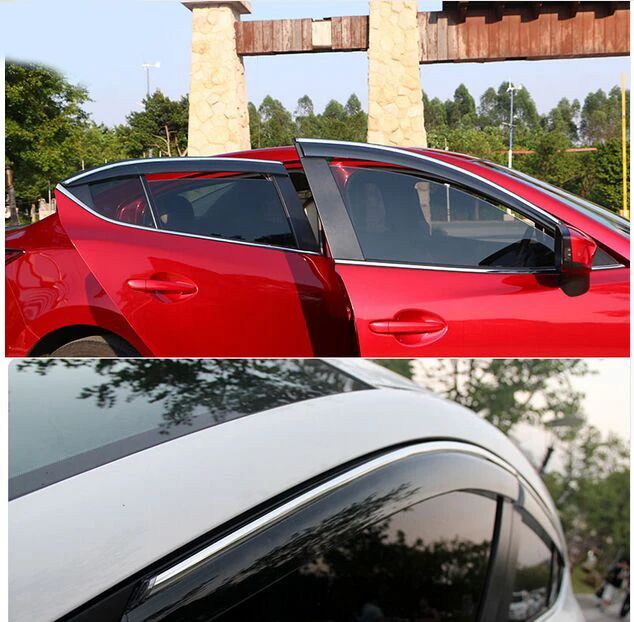 ACCESSORIES FIT FOR MAZDA 3 AXELA SEDAN 2014 2015 2016 SIDE WINDOW RAIN DEFLECTORS GUARD VISOR WEATHERSHIELDS DOOR SHADE
ACCESSORIES FIT FOR MAZDA 3 AXELA SEDAN 2014 2015 2016 SIDE WINDOW RAIN DEFLECTORS GUARD VISOR WEATHERSHIELDS DOOR SHADE