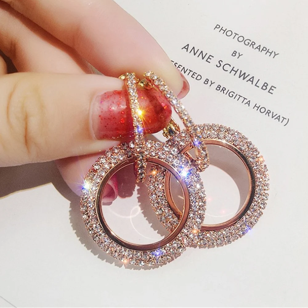 Fashion Korean Statement Earrings for Women Elegant Ladies Big Round Drop Earrings Jewelry Circle Dangle Earrings Simple Gifts
Fashion Korean Statement Earrings for Women Elegant Ladies Big Round Drop Earrings Jewelry Circle Dangle Earrings Simple Gifts
