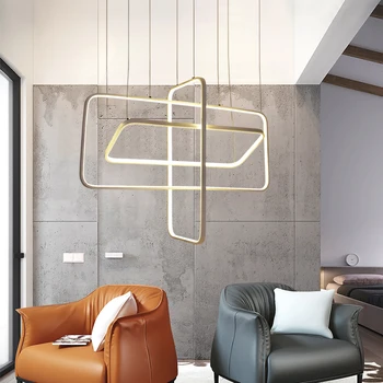 Modern LED Pendant Lights 3 Heads Rectangle Hanging Lamp Fashion Aluminum Lamparas Living Room Bedroom Home Lighting Fixtures
Modern LED Pendant Lights 3 Heads Rectangle Hanging Lamp Fashion Aluminum Lamparas Living Room Bedroom Home Lighting Fixtures