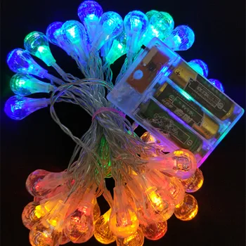 YIYANG Premium Quality 2m 20 LED Battery Waterdrop Rain Drop Raindrop Christmas Lights Water Drop Fairy Holiday String Lights
YIYANG Premium Quality 2m 20 LED Battery Waterdrop Rain Drop Raindrop Christmas Lights Water Drop Fairy Holiday String Lights