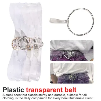 PVC Clear Belt Heart Belts For Women Resin Cute Transparent Belt Waist Strap Pin Buckle Harajuku Ladies Round Jeans Dress
PVC Clear Belt Heart Belts For Women Resin Cute Transparent Belt Waist Strap Pin Buckle Harajuku Ladies Round Jeans Dress