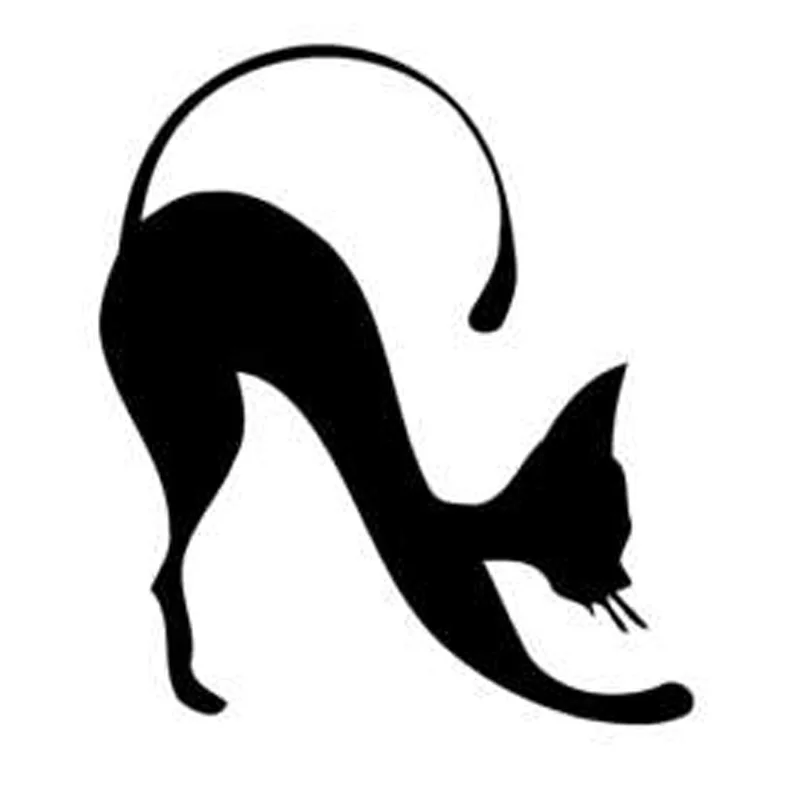 12.5cm*14.3cm Animl Pets Cat Fashion Motorcycle Decor Car Sticker Vinyl Decal Black/Silver S3-6307
12.5cm*14.3cm Animl Pets Cat Fashion Motorcycle Decor Car Sticker Vinyl Decal Black/Silver S3-6307