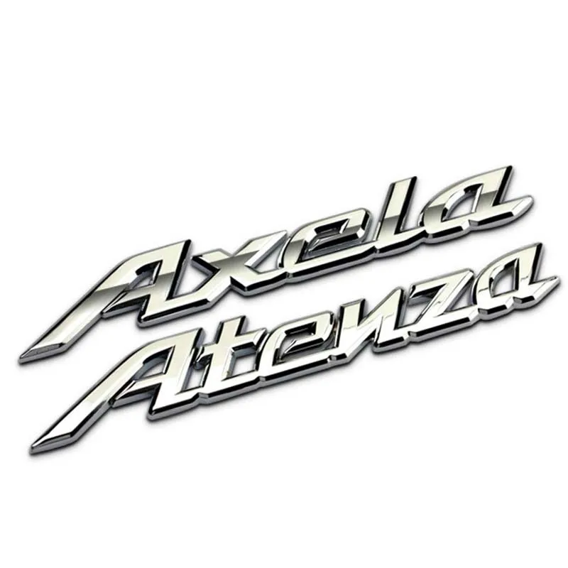 Atenza M6 Axela M3 Letters Bar Silver Chrome Metal Car Styling Emblem Badge Sticker Tail Trunk Mark Exterior for Mazda 2 3 5 6
Atenza M6 Axela M3 Letters Bar Silver Chrome Metal Car Styling Emblem Badge Sticker Tail Trunk Mark Exterior for Mazda 2 3 5 6