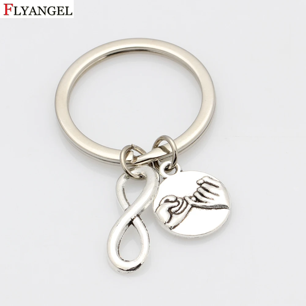 Pinky Promise Pendant Keychain for Men Women Car Bag Key Chain Infinity Key Ring Friends Couple Jewelry Love Forever Gift
Pinky Promise Pendant Keychain for Men Women Car Bag Key Chain Infinity Key Ring Friends Couple Jewelry Love Forever Gift