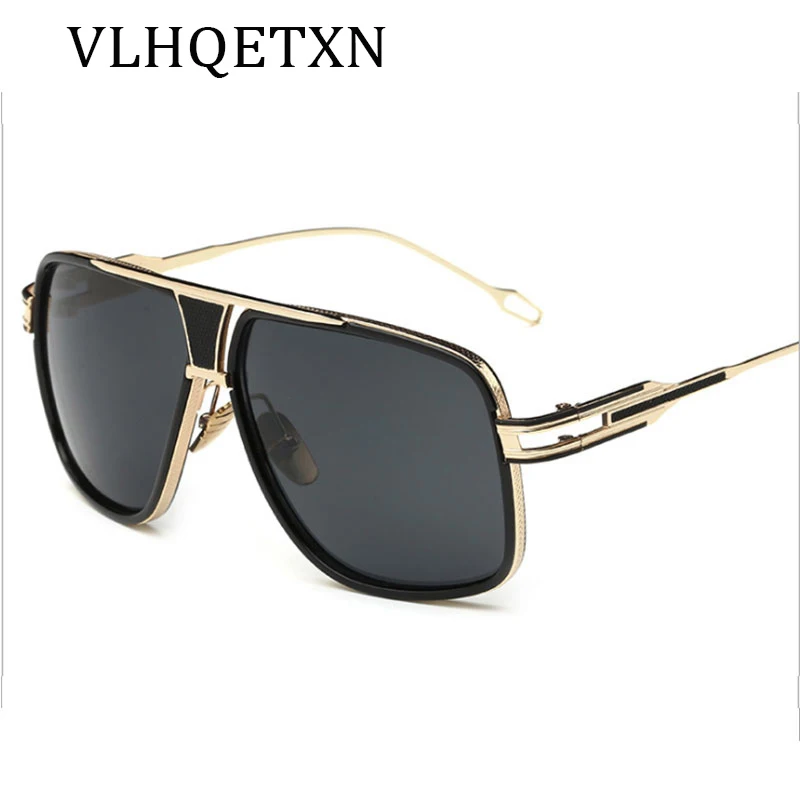 Retro Fashion Men Women Square Sunglasses Brand Designer Metal Oversized Eyewear UV400 Grandmaster Vintage Flat Top Eyeglasses
Retro Fashion Men Women Square Sunglasses Brand Designer Metal Oversized Eyewear UV400 Grandmaster Vintage Flat Top Eyeglasses