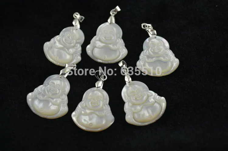 1pc Natural White MOP Shell Carved Buddha Pendant fit Fashion Necklace making Free shipping
1pc Natural White MOP Shell Carved Buddha Pendant fit Fashion Necklace making Free shipping
