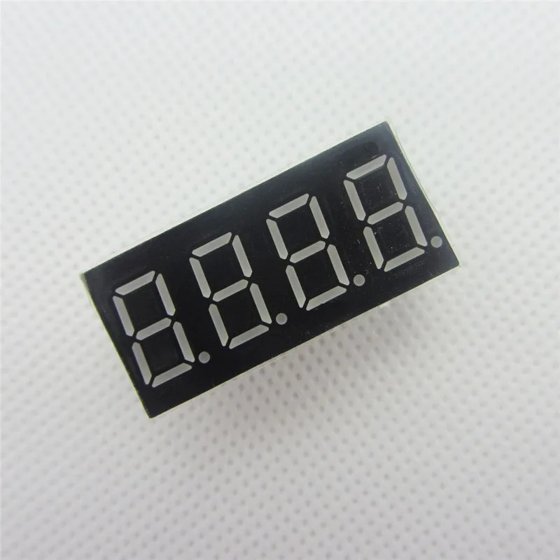 Big Sale!!! 5pcs 4bit 4 bit Common Cathode Digital Tube 0.36" 0.36 inch Red LED Digit 7 Segment
Big Sale!!! 5pcs 4bit 4 bit Common Cathode Digital Tube 0.36" 0.36 inch Red LED Digit 7 Segment