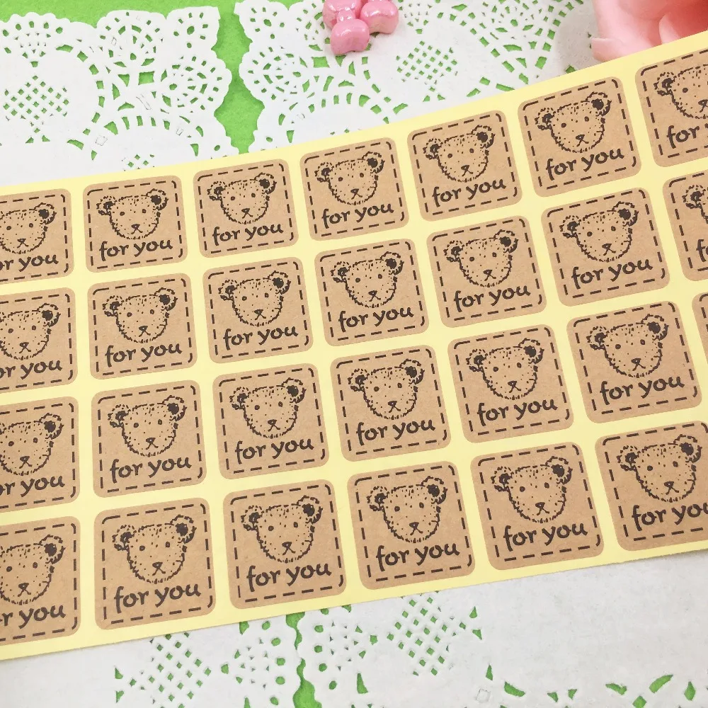 1200 pcs/lot 2.5cm Square Baking Packaging Kraft Paper Hand Made Food Label Stickers Sealing Gift Sticker Labels
1200 pcs/lot 2.5cm Square Baking Packaging Kraft Paper Hand Made Food Label Stickers Sealing Gift Sticker Labels