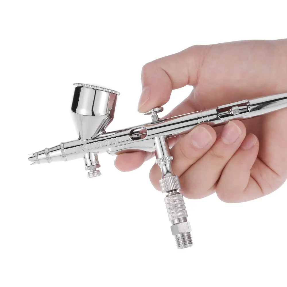 Dual-Action aerografo spray gun Gravity Feed Airbrush Kit Set for Art Craft Model Body Nail Air Brush 0.2/0.3/0.5mm 9cc
Dual-Action aerografo spray gun Gravity Feed Airbrush Kit Set for Art Craft Model Body Nail Air Brush 0.2/0.3/0.5mm 9cc