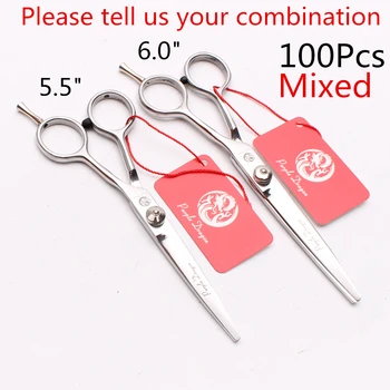 100Pcs 5.5" 6" Stainless Purple Dragon Wholesale Hairdressing Scissors Cutting Shears Haircuts Professional Hair Scissors Z1002
100Pcs 5.5" 6" Stainless Purple Dragon Wholesale Hairdressing Scissors Cutting Shears Haircuts Professional Hair Scissors Z1002