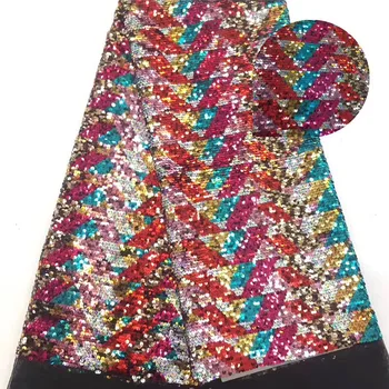 2019 Latest African Lace Fabric Embroidery Nigerian Sequins Lace Fabric.High Quality French Tulle Lace Fabric For Women
2019 Latest African Lace Fabric Embroidery Nigerian Sequins Lace Fabric.High Quality French Tulle Lace Fabric For Women