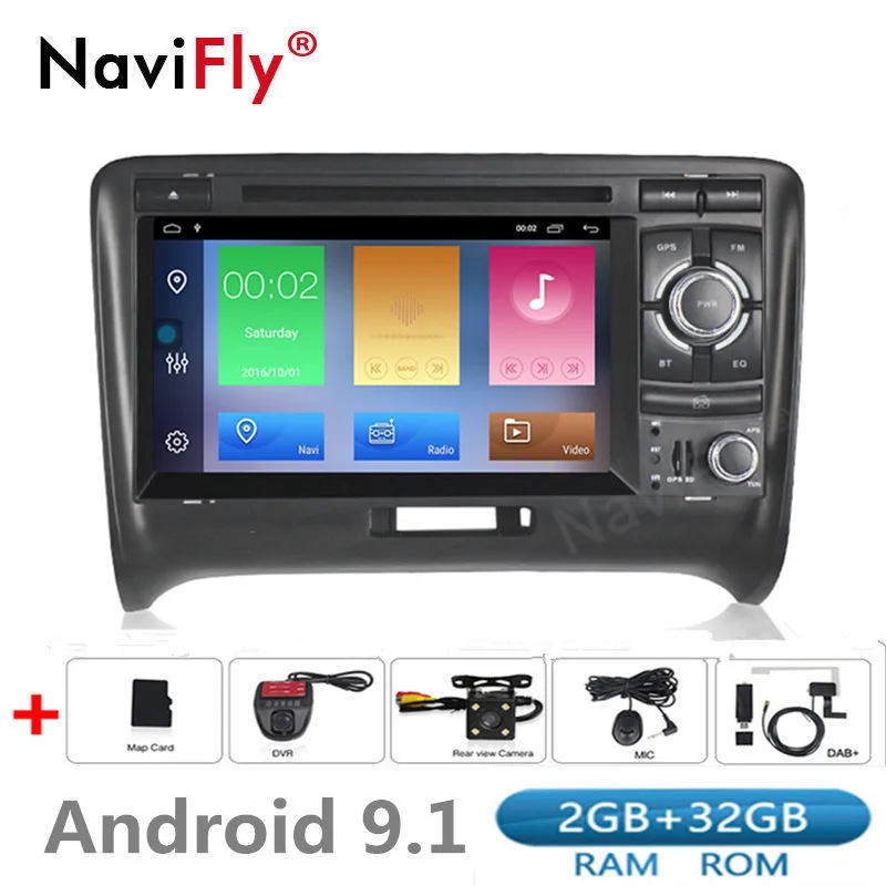 New! 2din Android 9.1 2+32G Car dvd radio Multimedia player GPS Navigation for Audi TT MK2 8J 2006 2007 2008 2009 2010 2011 2012
New! 2din Android 9.1 2+32G Car dvd radio Multimedia player GPS Navigation for Audi TT MK2 8J 2006 2007 2008 2009 2010 2011 2012