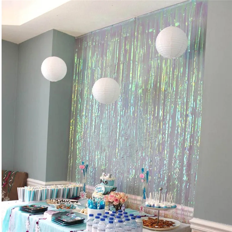 coxeer 2Pcs Fringe Backdrop Curtain Shiny Birght Decoration Curtain Tinsel Door Curtain Bling Curtain For Wedding Birthday Party
coxeer 2Pcs Fringe Backdrop Curtain Shiny Birght Decoration Curtain Tinsel Door Curtain Bling Curtain For Wedding Birthday Party