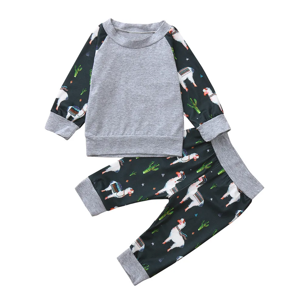 Toddler Spring 2019 Kid Boys Clothes Fashion Cartoon Print Sweatshirt Top+Pants Boys Outfits Kids Clothing For Boys Sets
Toddler Spring 2019 Kid Boys Clothes Fashion Cartoon Print Sweatshirt Top+Pants Boys Outfits Kids Clothing For Boys Sets