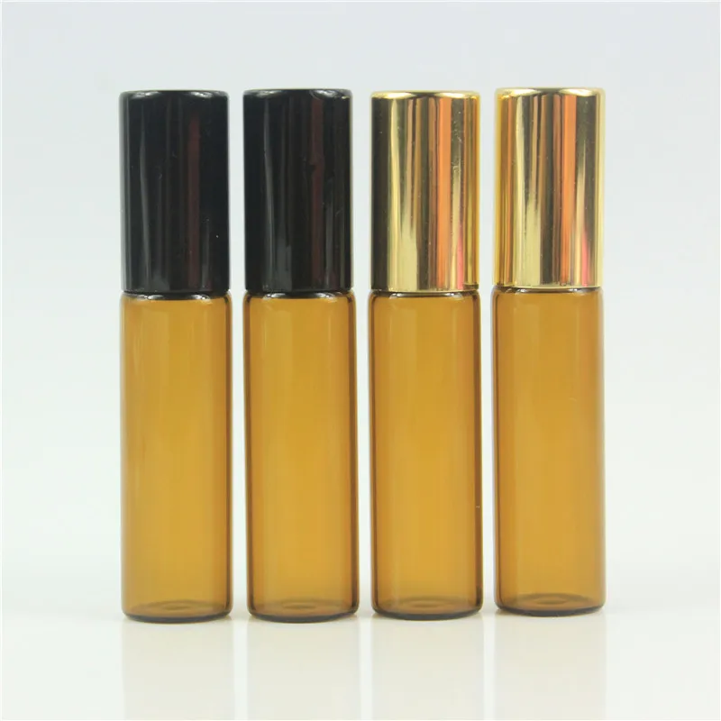 20pcs/lot 5ML Amber Glass Bottle In Refillable Rollon Bottles With Gold Cap 5ml Roller Metal Ball For Essential Oils
20pcs/lot 5ML Amber Glass Bottle In Refillable Rollon Bottles With Gold Cap 5ml Roller Metal Ball For Essential Oils