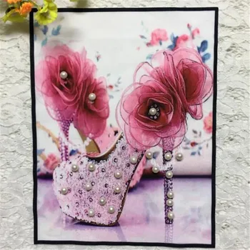 Girls clothes Embroidery beading patch high-heeled shoe deal with it T shirt women sew on patches for clothing stickers Badge
Girls clothes Embroidery beading patch high-heeled shoe deal with it T shirt women sew on patches for clothing stickers Badge