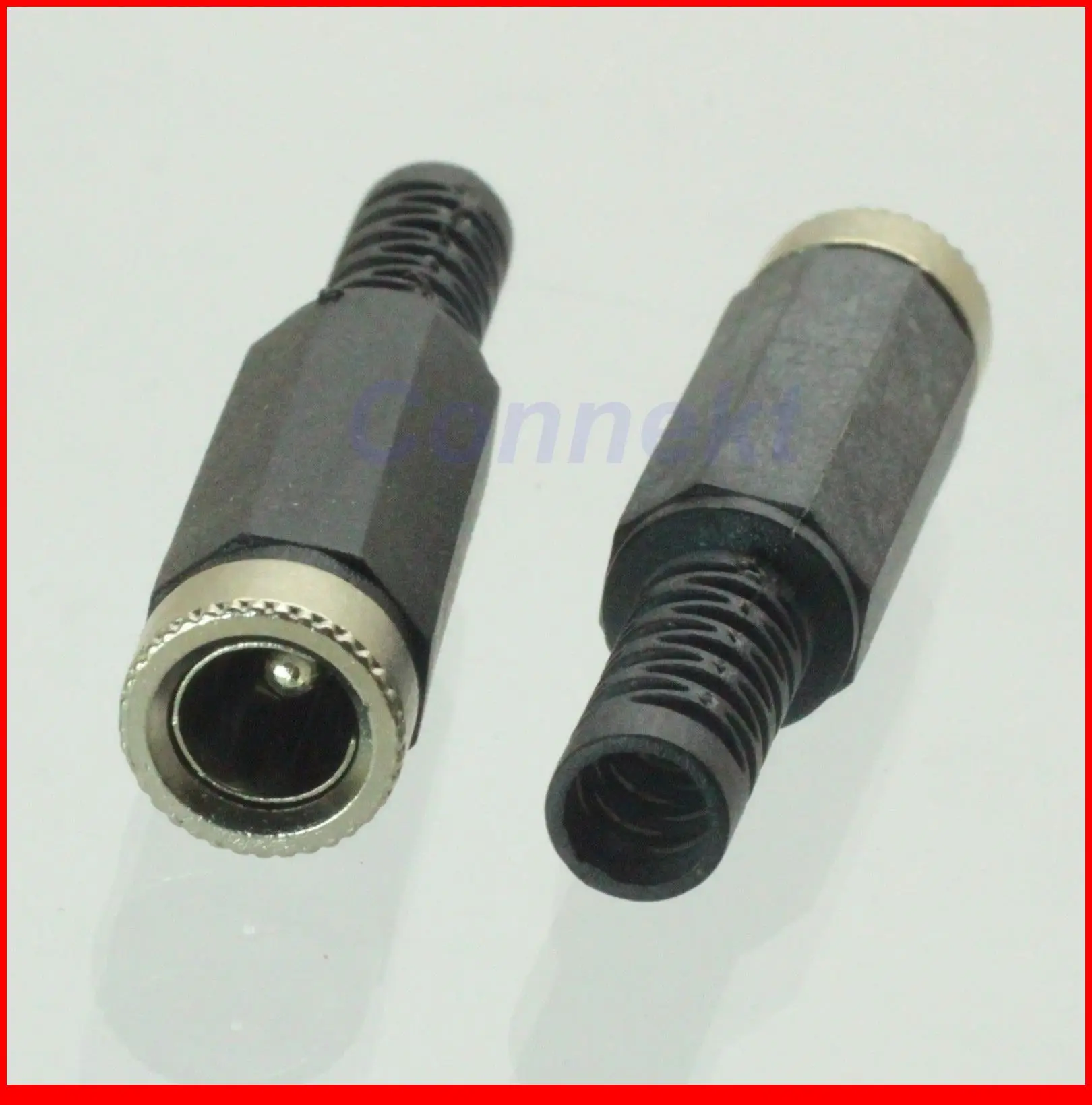 100 pcs DC Power Female Jack Connector 5.5x2.5mm Adapter Plastic Handle Black Head
100 pcs DC Power Female Jack Connector 5.5x2.5mm Adapter Plastic Handle Black Head