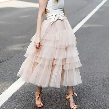 Women Skirt Lace Multi Layers Long Tulle Princess Celebrity Skirts Party Clothes Fashion Skirt Women
Women Skirt Lace Multi Layers Long Tulle Princess Celebrity Skirts Party Clothes Fashion Skirt Women