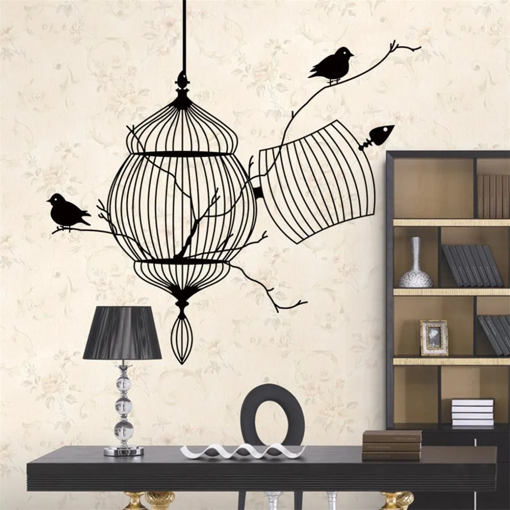 Birds Cage & Tree Branch Creative Modern PVC Wall Sticker Removable Waterproofing Home Wall Living Room Home Decor
Birds Cage & Tree Branch Creative Modern PVC Wall Sticker Removable Waterproofing Home Wall Living Room Home Decor