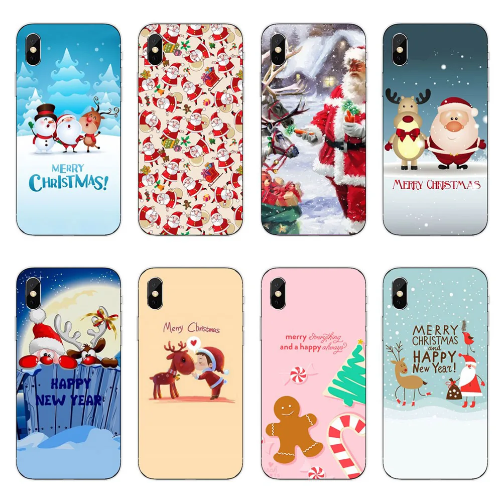 Silicone Case For iPhone 7 7 Plus 6 6S 8 Plus 5 5S SE Case Soft TPU Cover Merry Christmas Coque For iPhone X 5.8 Cover
Silicone Case For iPhone 7 7 Plus 6 6S 8 Plus 5 5S SE Case Soft TPU Cover Merry Christmas Coque For iPhone X 5.8 Cover