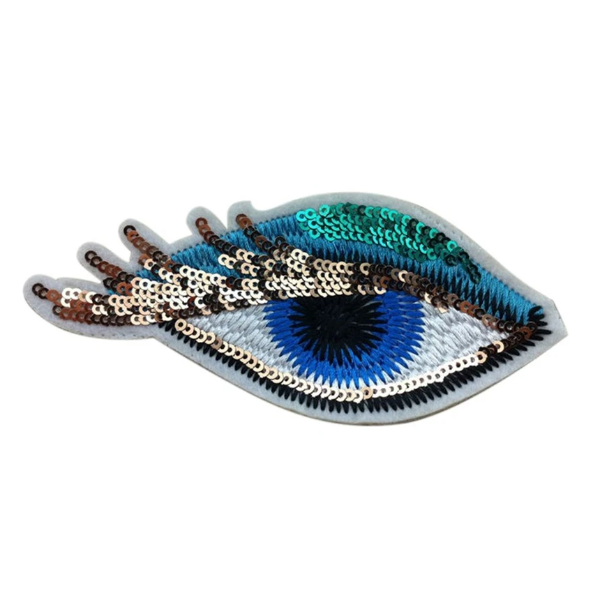 1PC Evil Eye Iron-on Patches For Clothes Sticker Sew On Sequin Applique Badge Motif Embroidery Patches DIY Accessories
1PC Evil Eye Iron-on Patches For Clothes Sticker Sew On Sequin Applique Badge Motif Embroidery Patches DIY Accessories