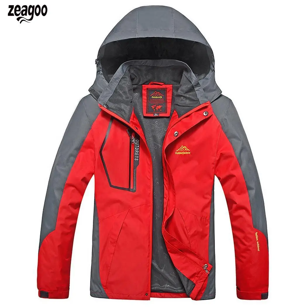 Men Casual Patchwork Mountain Waterproof Ski Regular Jacket Pocket Hooded Windproof Outdoor Coat All Seasons
Men Casual Patchwork Mountain Waterproof Ski Regular Jacket Pocket Hooded Windproof Outdoor Coat All Seasons